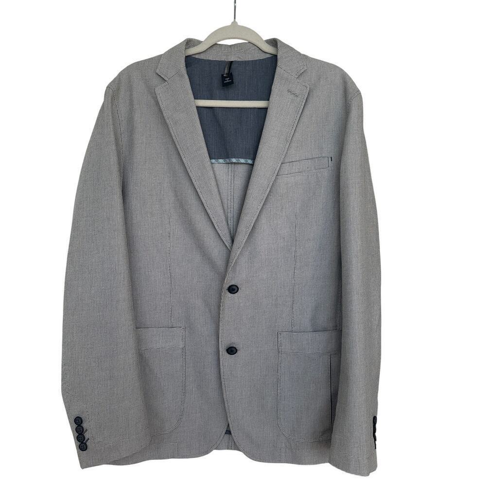 Hugo BOSS Men's Cotton Linen Regular Fit Sport Coat Blazer, Size 40R, Like New